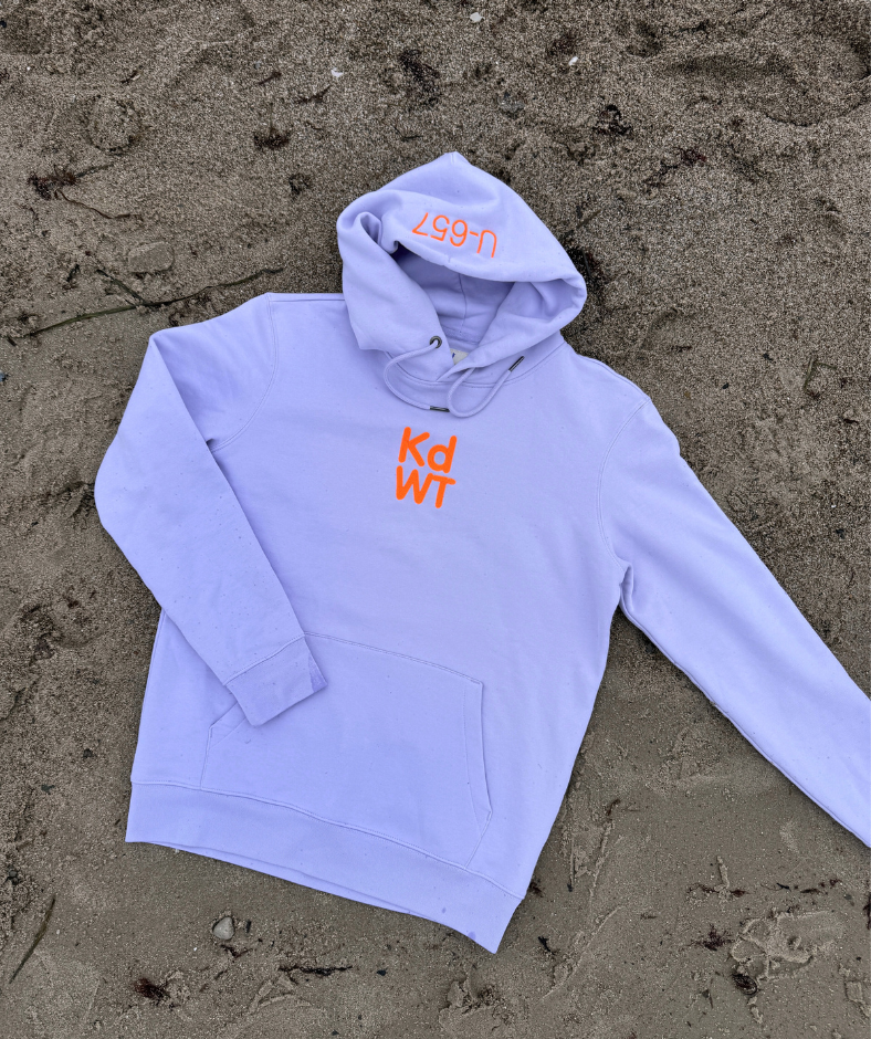 Hoodie lilac "Meer"