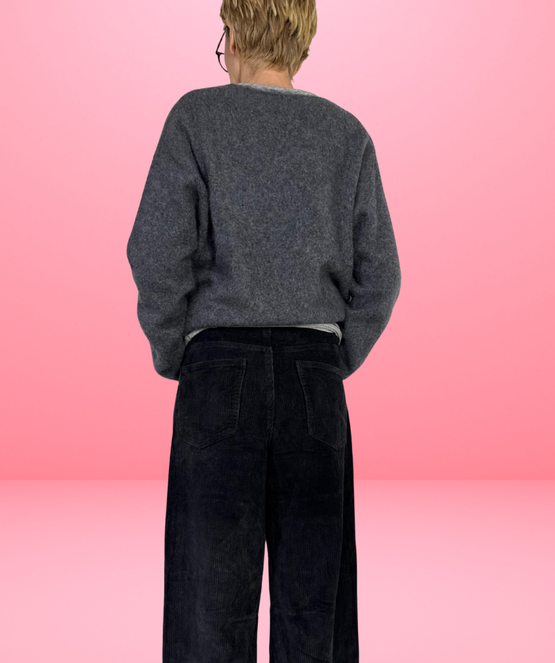 Kaschmirpullover "Grau"