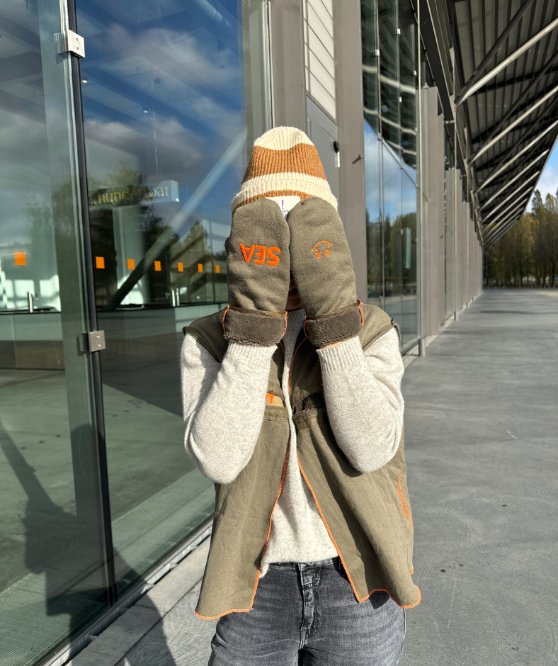 Fausthandschuhe "SEA" Orange