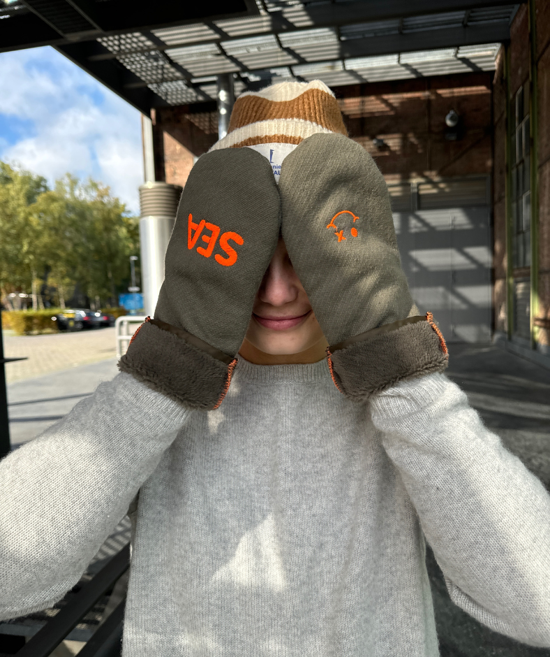 Fausthandschuhe "SEA" Orange