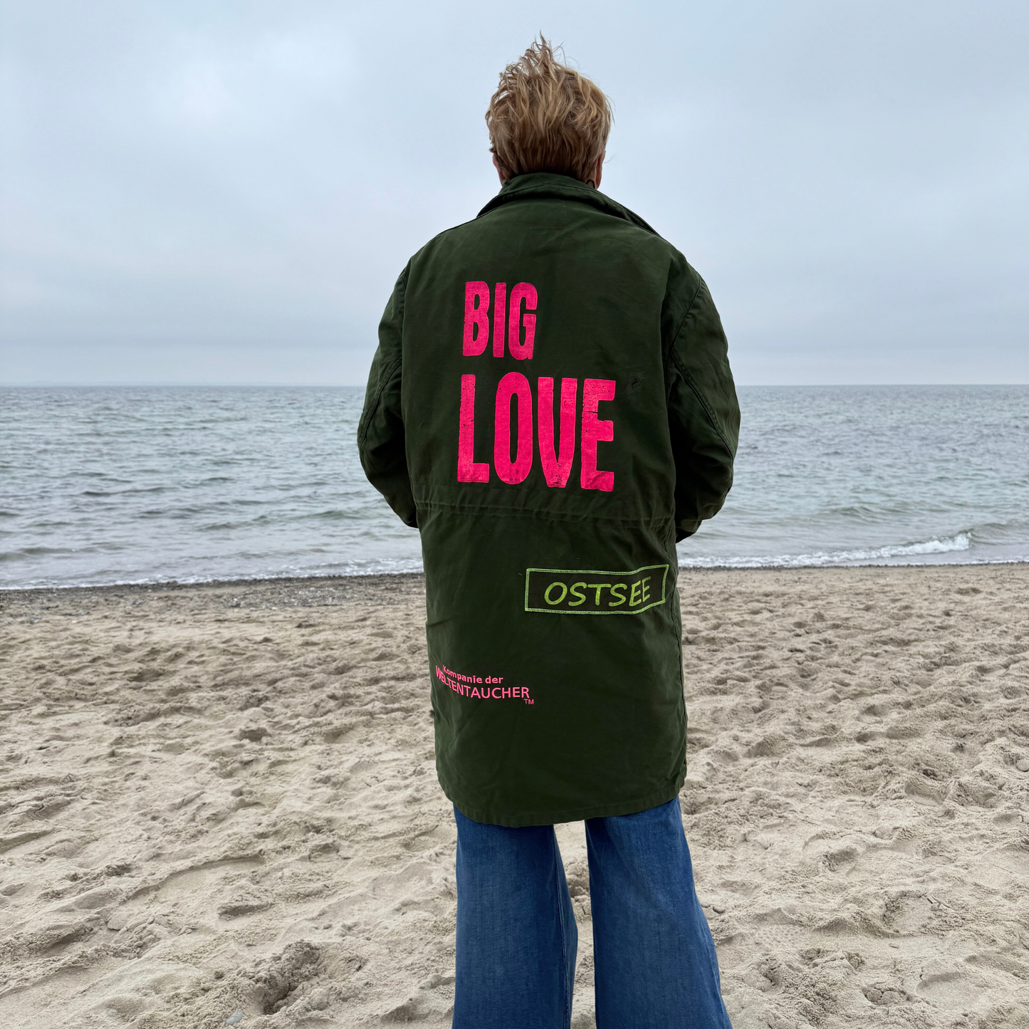 Parka Khaki "Big Love Ostsee" - mit herausnehmbarem Winterfutter