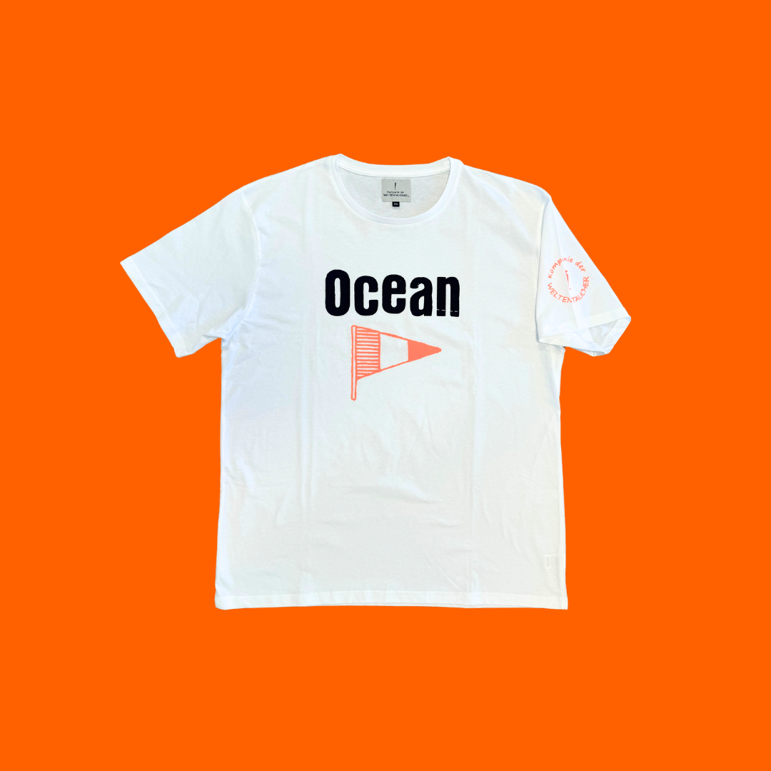T-Shirt Weiß "OCEAN"