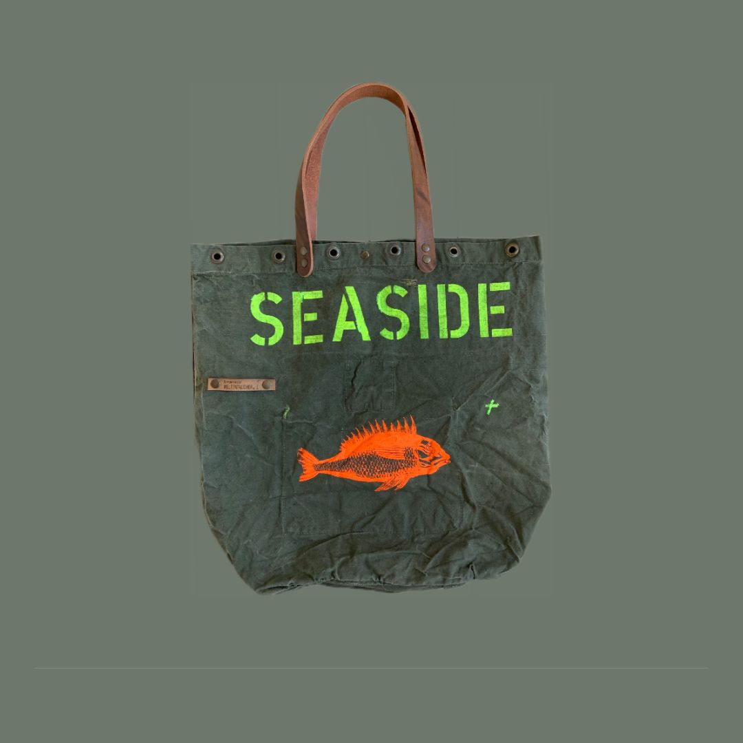 Shopper "SEASIDE + Fisch"