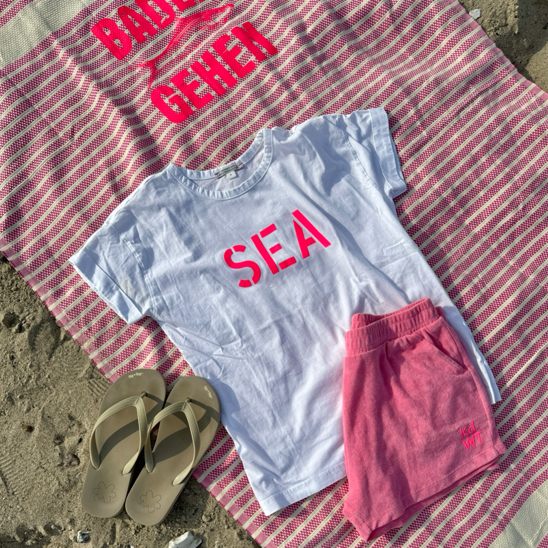 T-Shirt Weiß "SEA"
