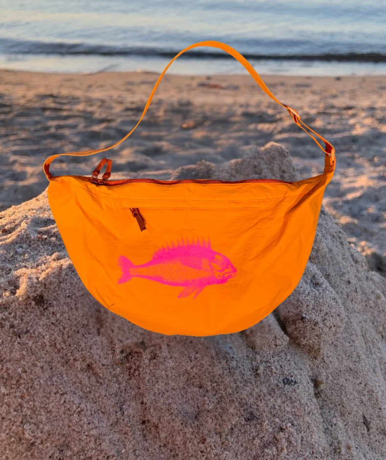 Crossbodybag Orange "Fisch Pink"