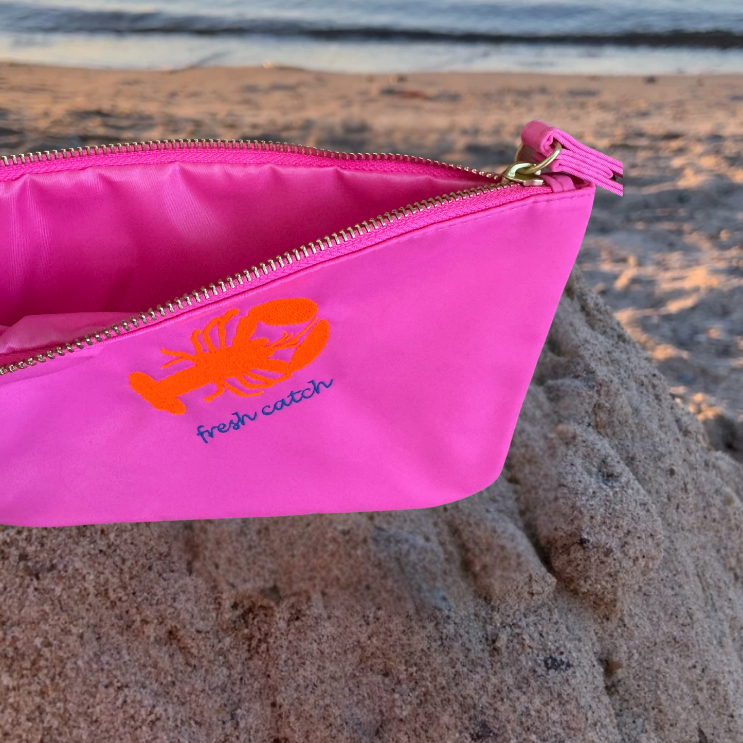 Mini Bag Pink "fresh catch"