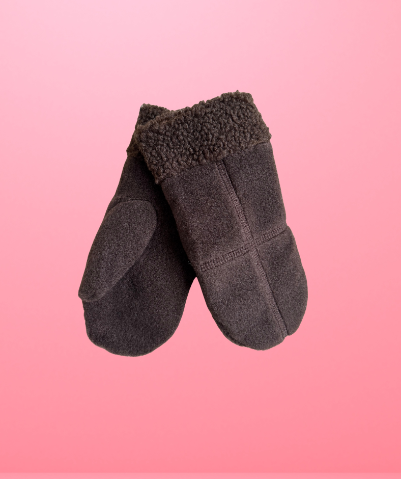 Fausthandschuhe Teddy "Braun"