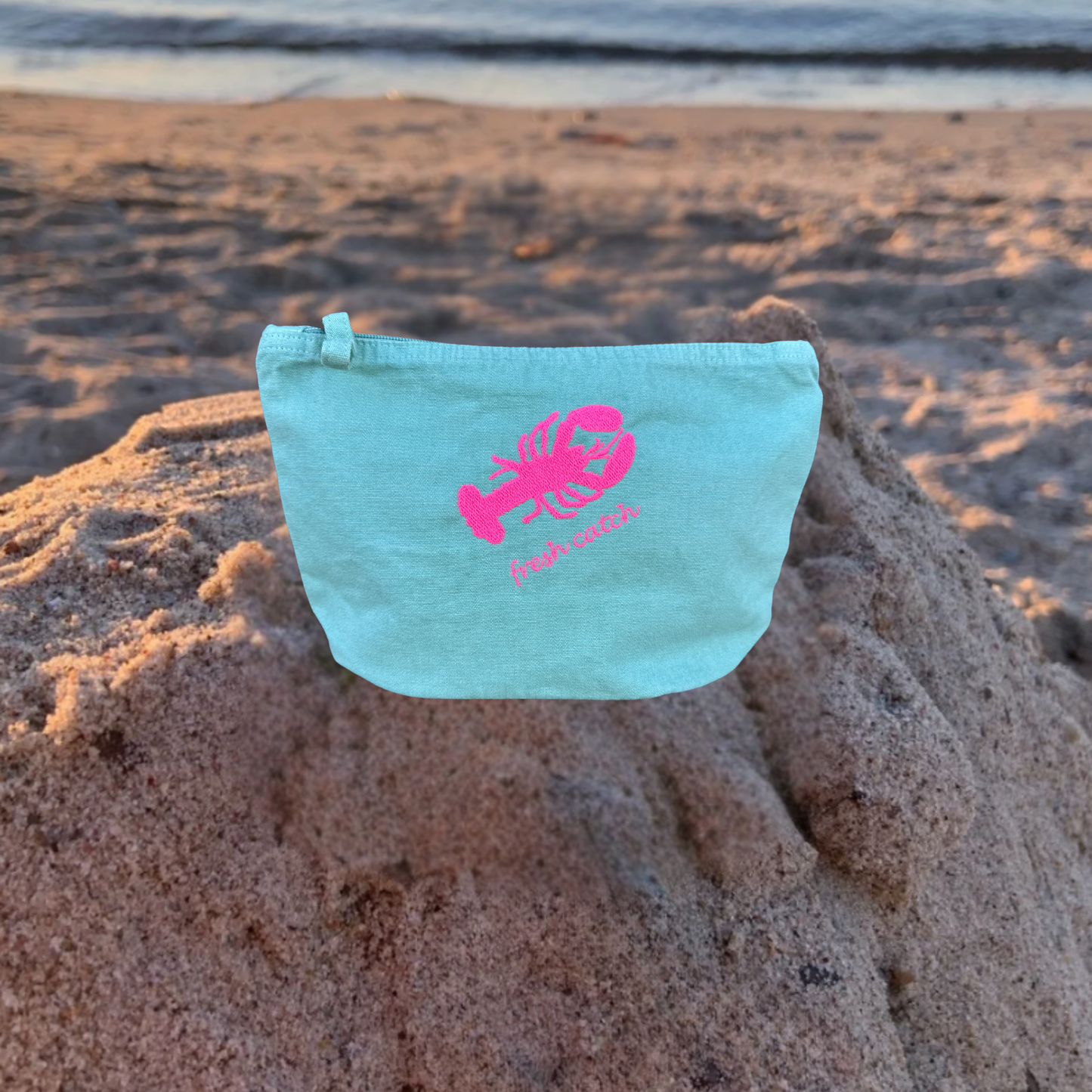 Kulturtasche Mint "fresh catch"