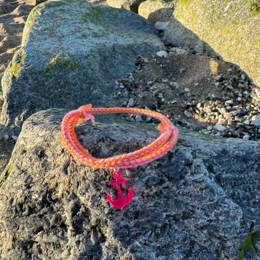 Armband Summerlove "Anker pink"