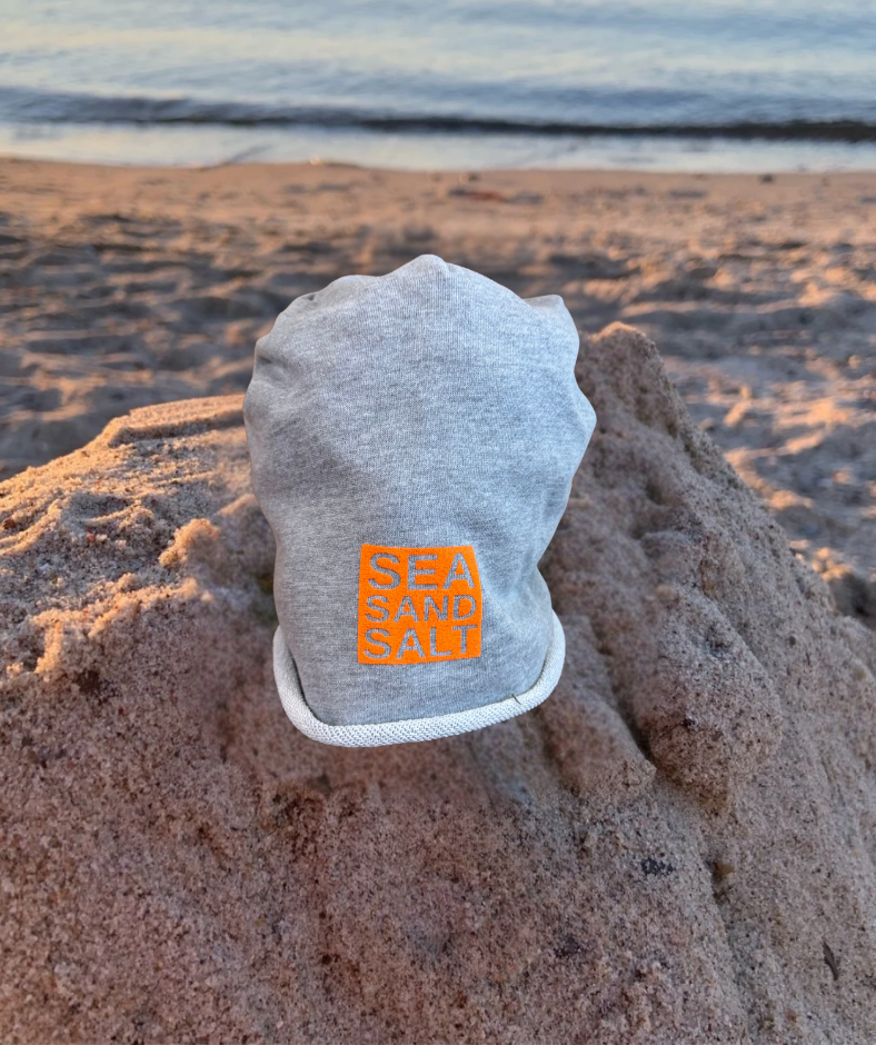 Beanie Grau "Sea Sand Salt"