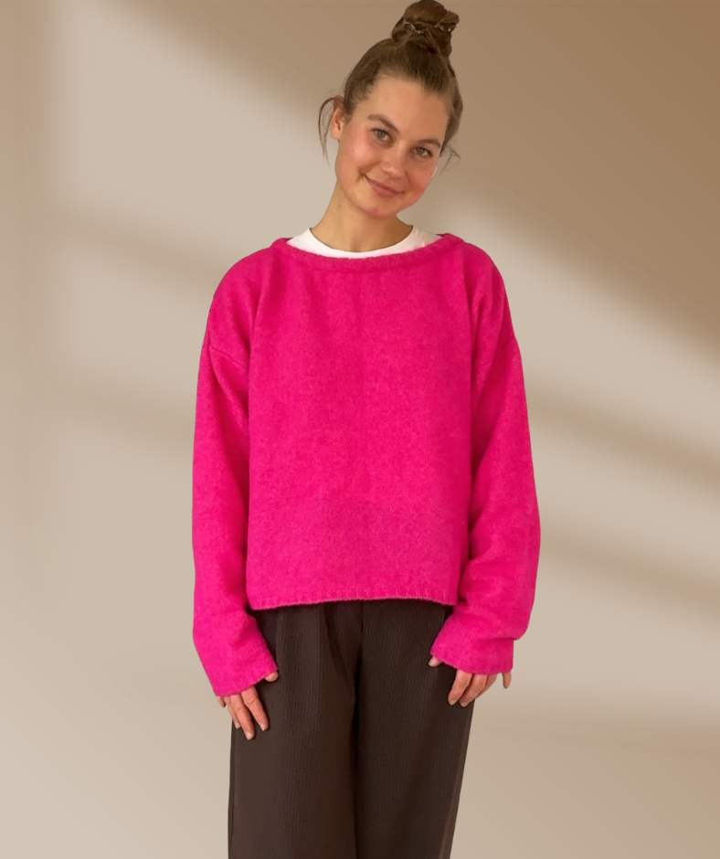 Strickpullover "Pink"