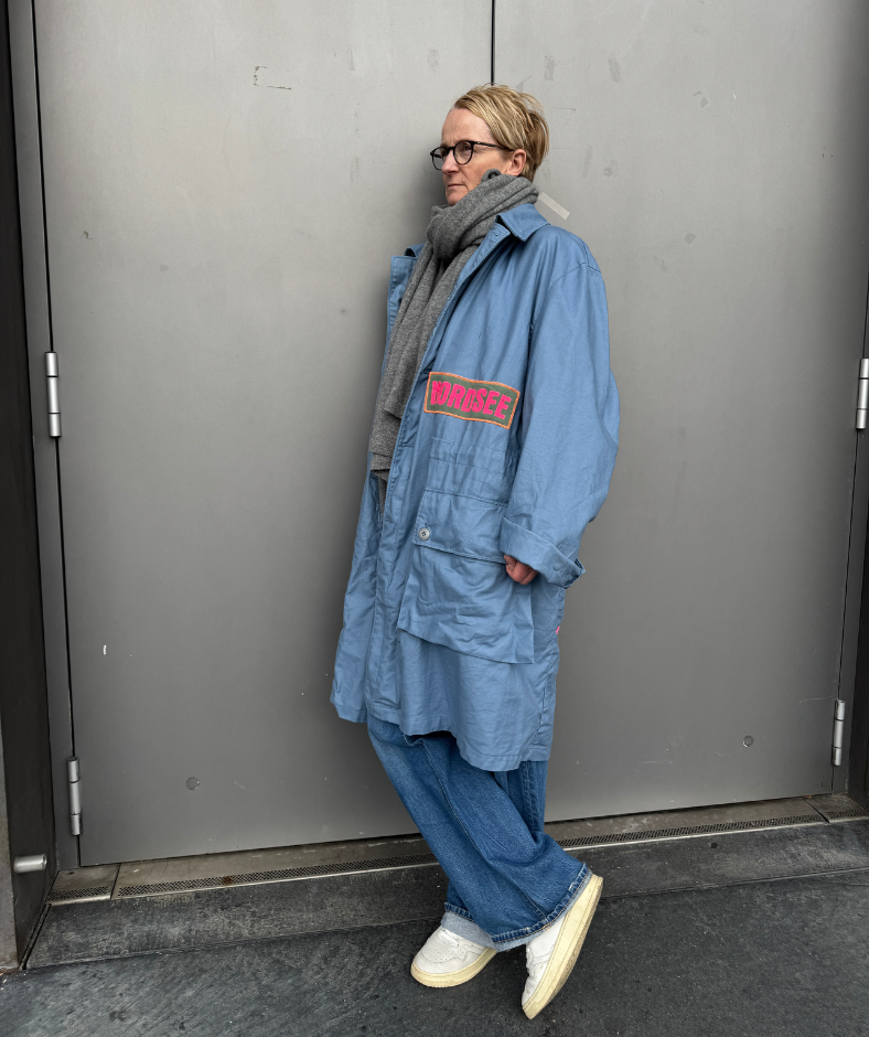 Parka Blau "Big Love" mit herausnehmbarem Winterfutter