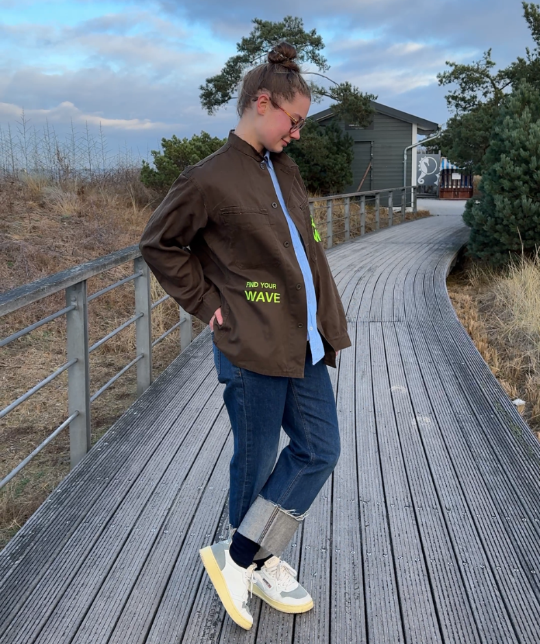Overshirt Braun "SEEGANG"