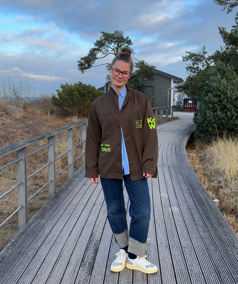 Overshirt Braun "SEEGANG"