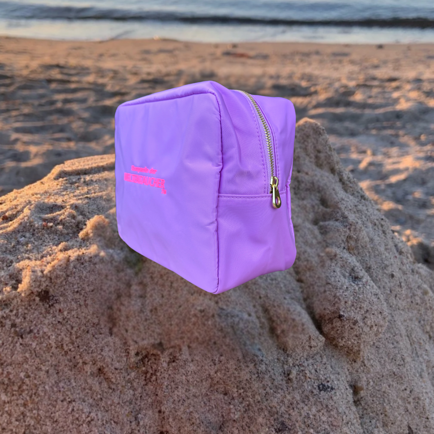 Kulturtasche / Beautycase Lilac "under the sea"