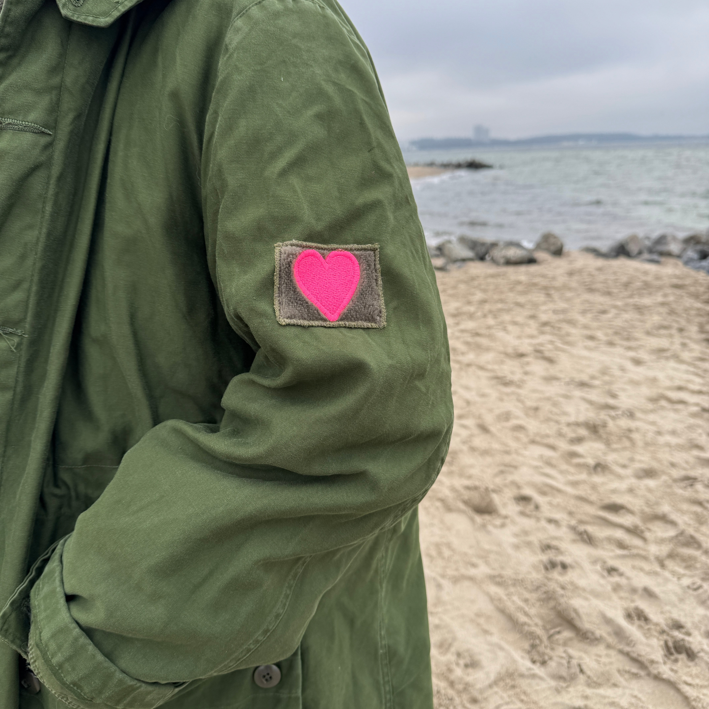 Parka Khaki "Big Love Ostsee" - mit herausnehmbarem Winterfutter