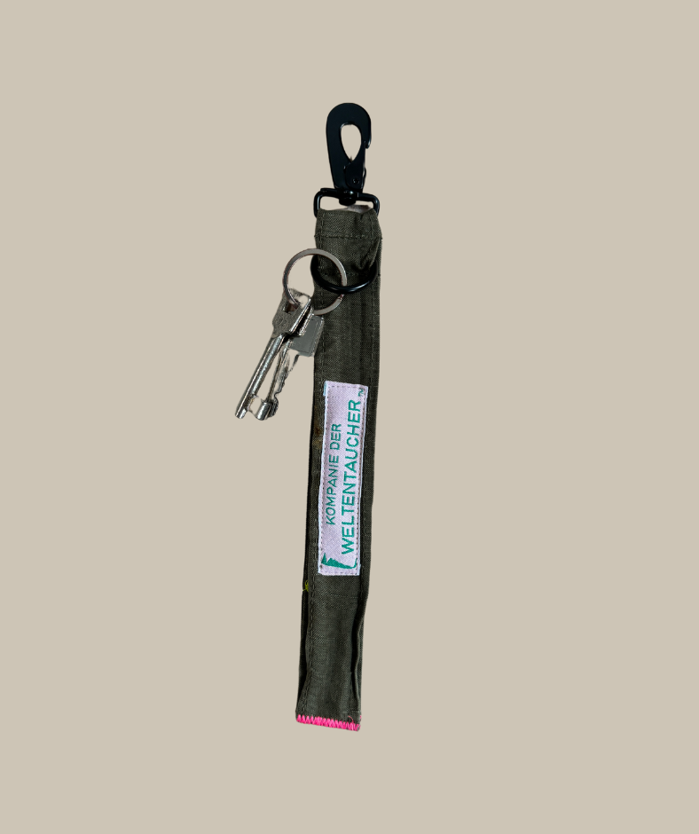 Schlüsselband "Auszeit" Pink