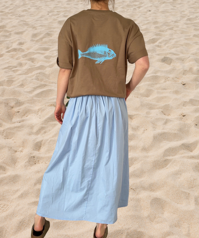 T-Shirt Cappuccino "SEA"