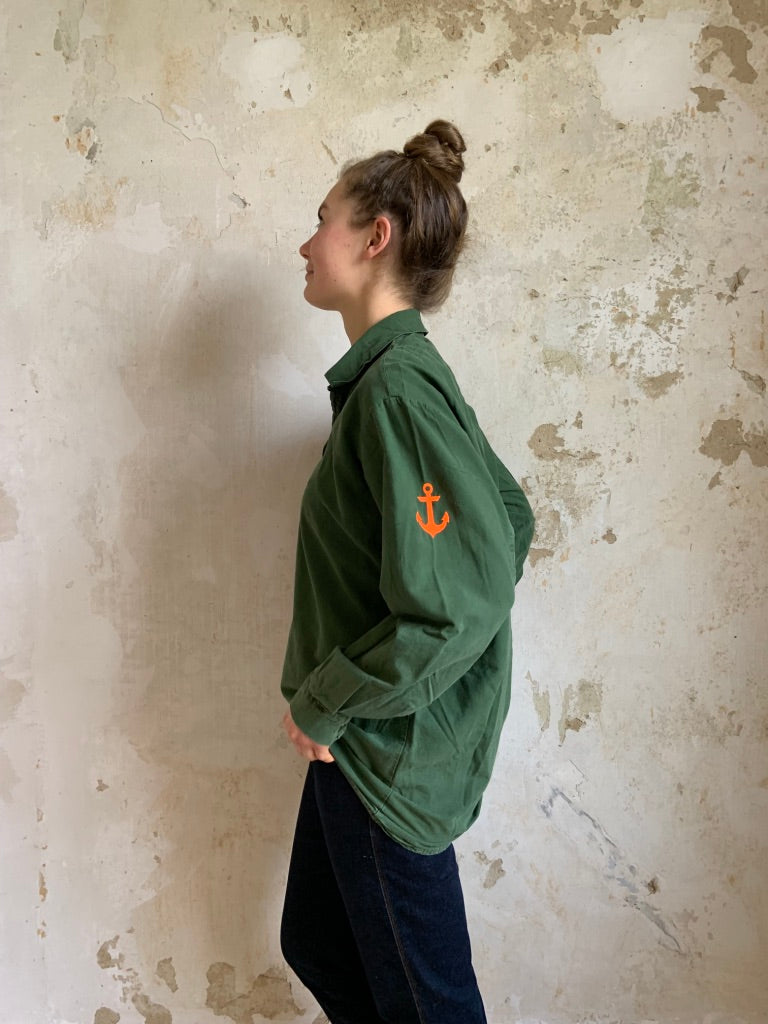 Bluse khaki "Landgang"