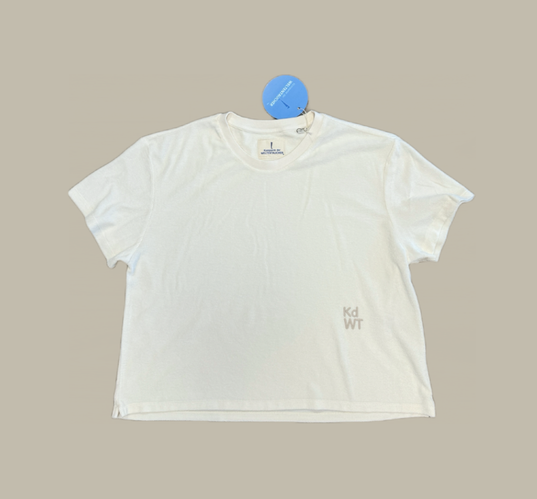Frottee-Shirt "CREME"