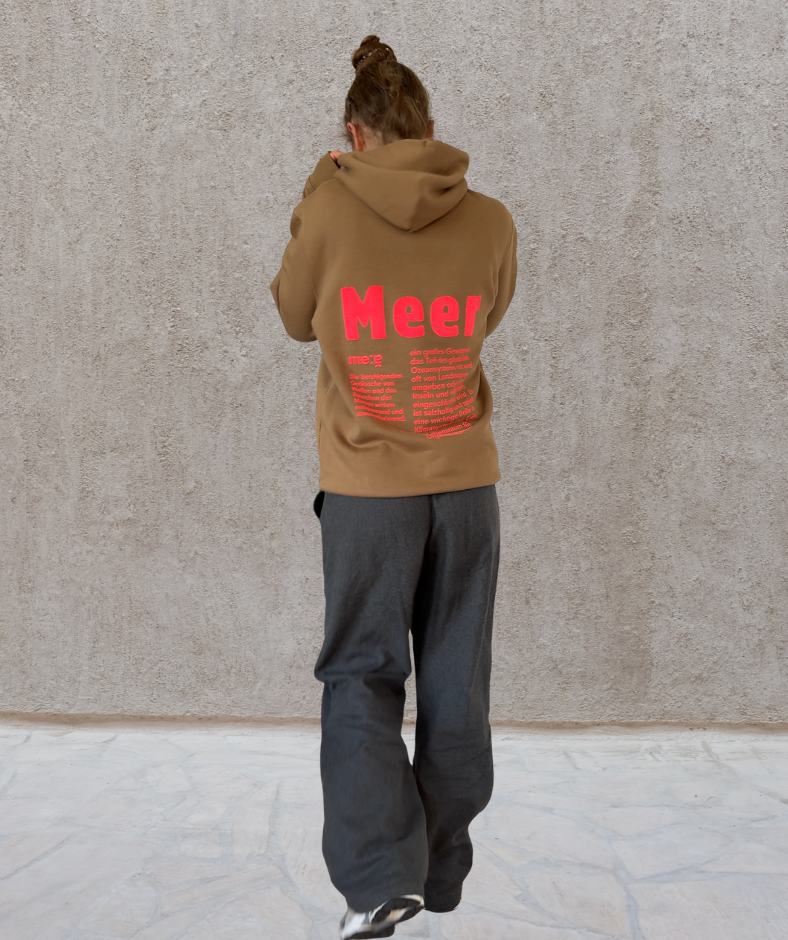 Hoodie Braun "Landgang“