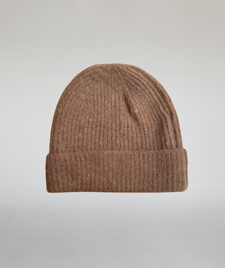 Mütze „flauschig“ braun • unisex