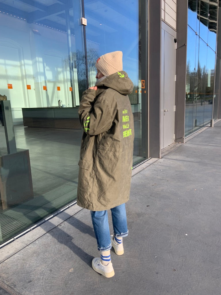 Parka "Wind Meer Wellen Freiheit"