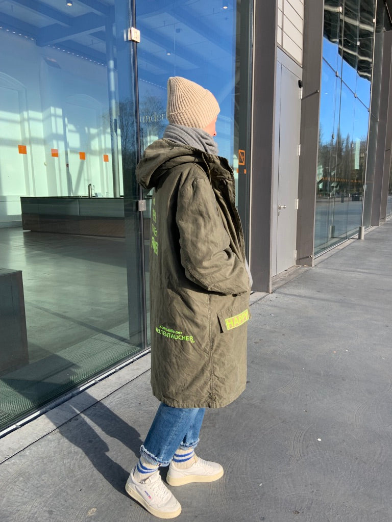 Parka "Wind Meer Wellen Freiheit"