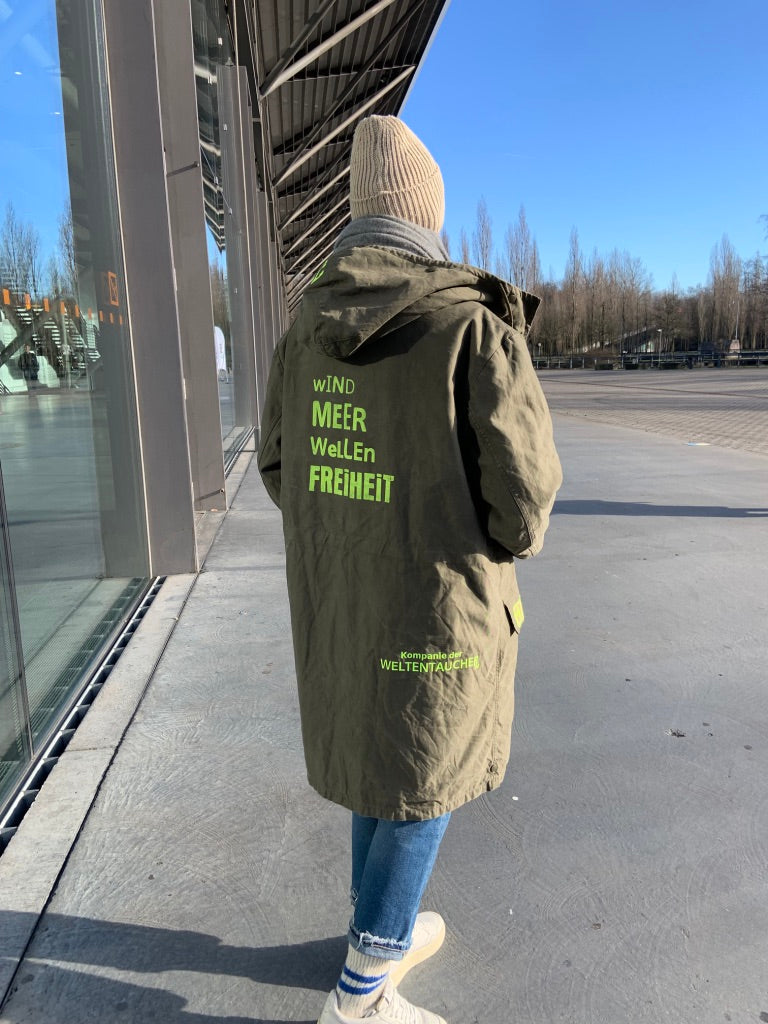 Parka "Wind Meer Wellen Freiheit"