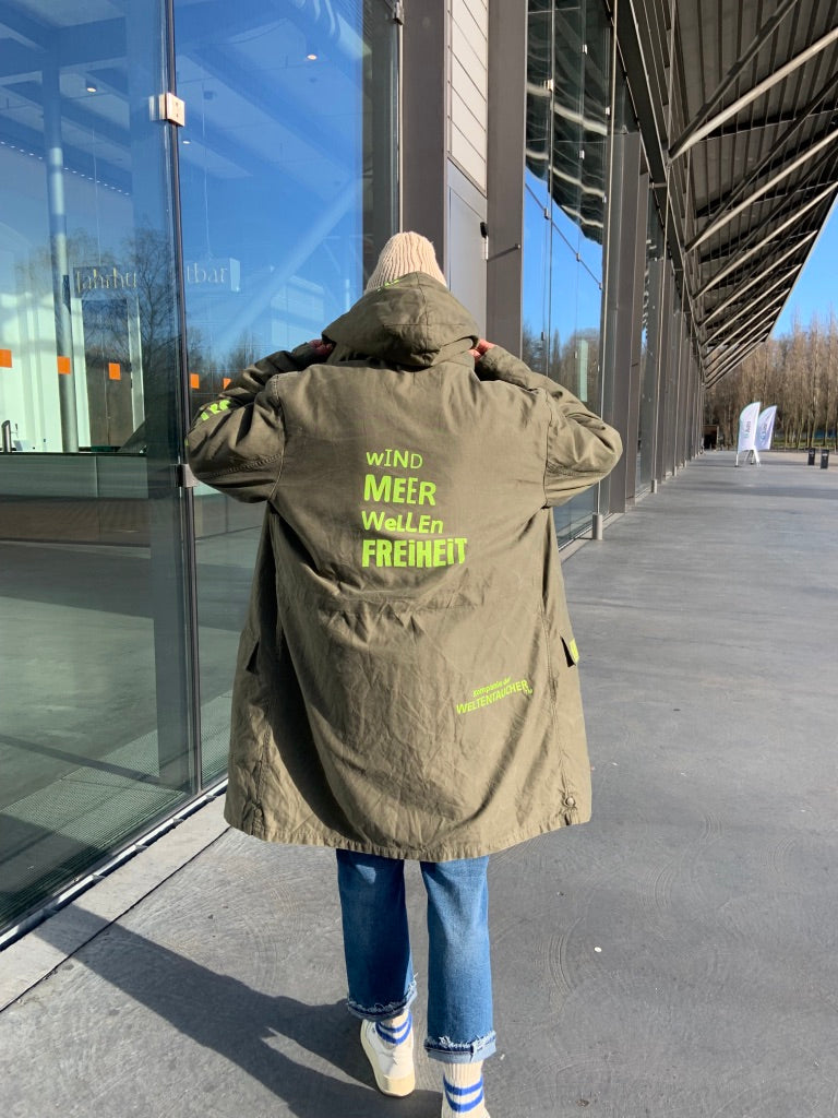 Parka "Wind Meer Wellen Freiheit"