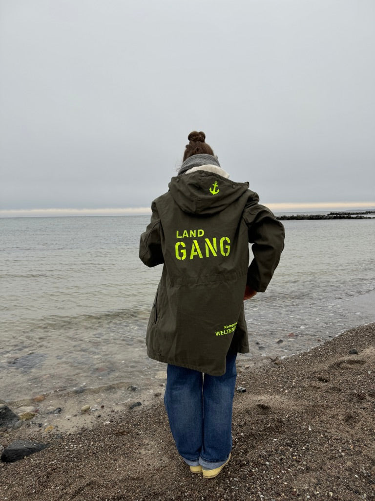 Jacke / Kurzparka "Landgang" Gelb