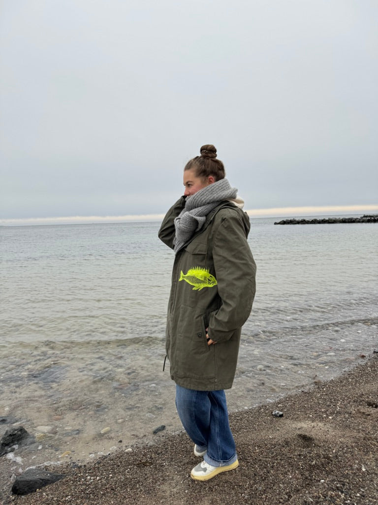 Jacke / Kurzparka "Landgang" Gelb