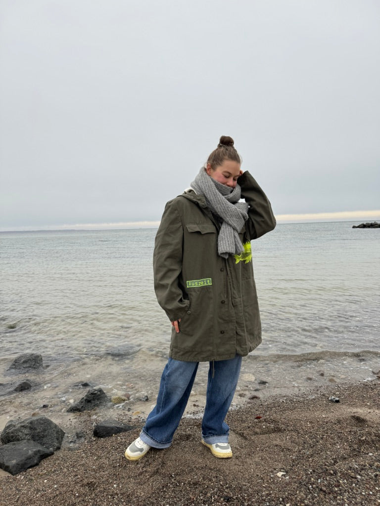 Jacke / Kurzparka "Landgang" Gelb