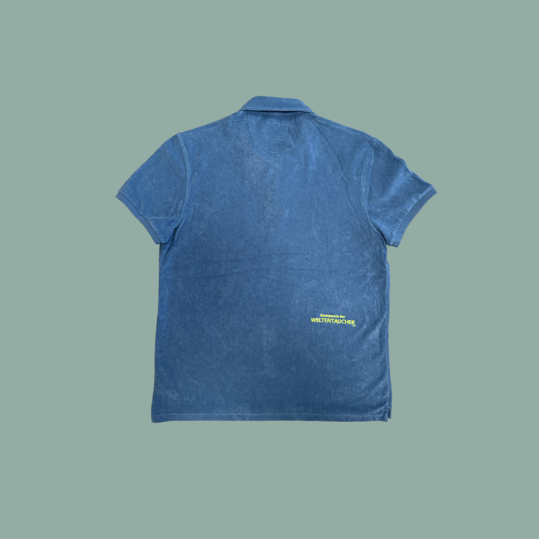 Frottee Shirt "BLAU"