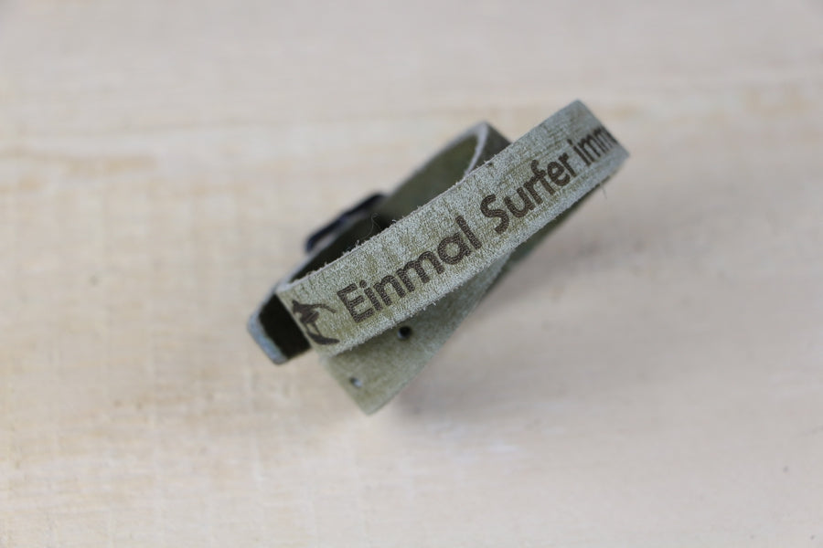 Lederarmband "surfer"