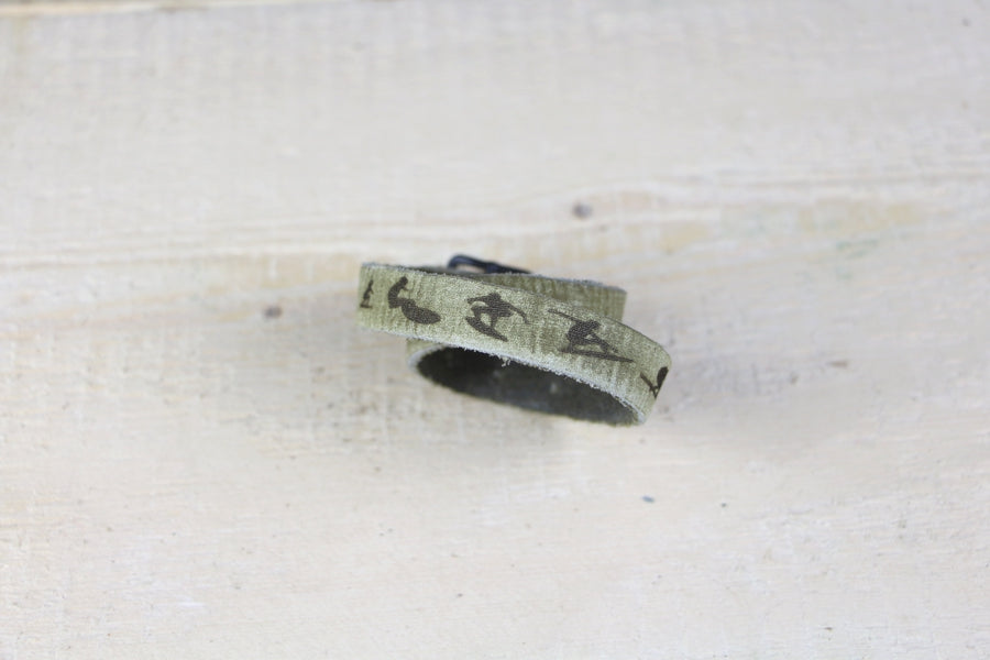 Lederarmband "Surferlife"