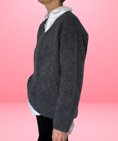 Kaschmirpullover "Grau"