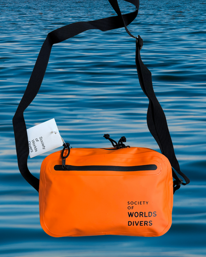 Wasserdichte Crossbodybag "Orange"