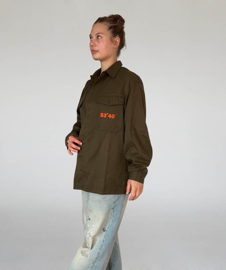 Overshirt braun "Anker"