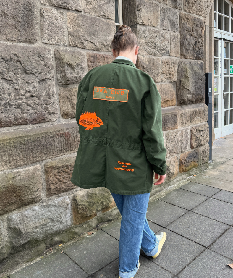 Jacke Khaki "Sea Club"