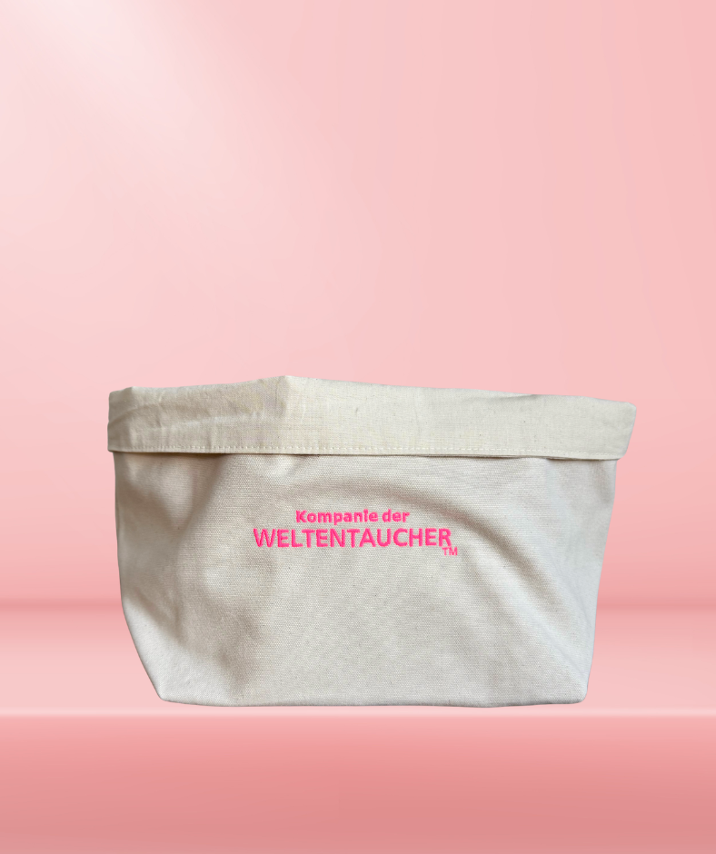 Brotkorb "Franzbrötchen Pink"