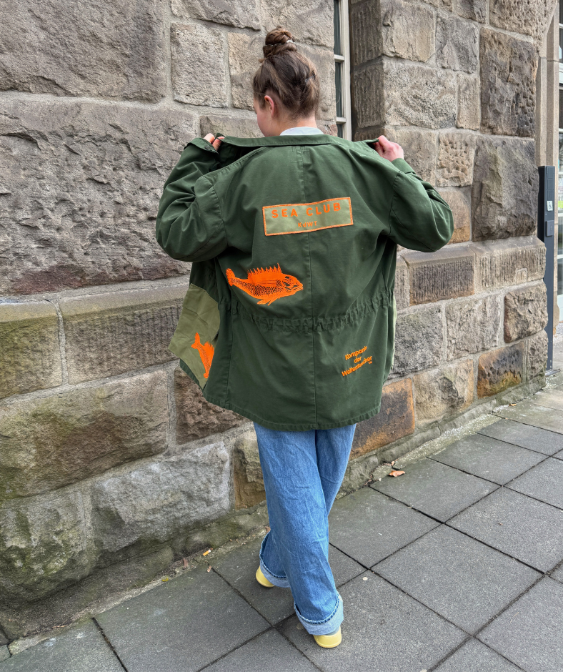 Jacke Khaki "Sea Club"
