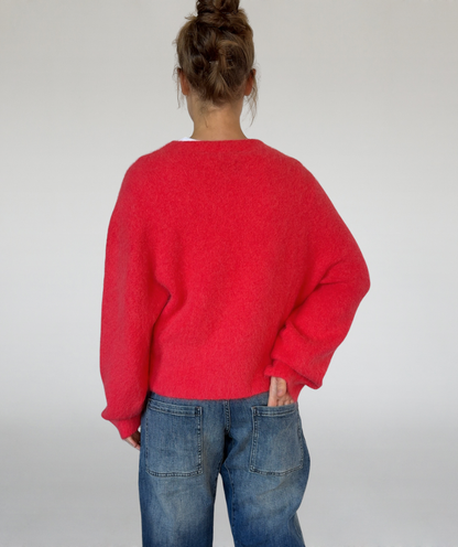 Strickpullover boxy rot
