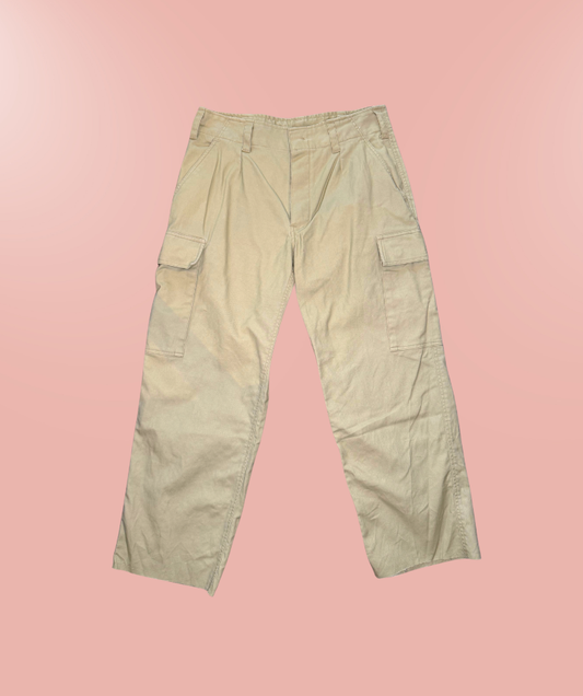Cargohose Beige