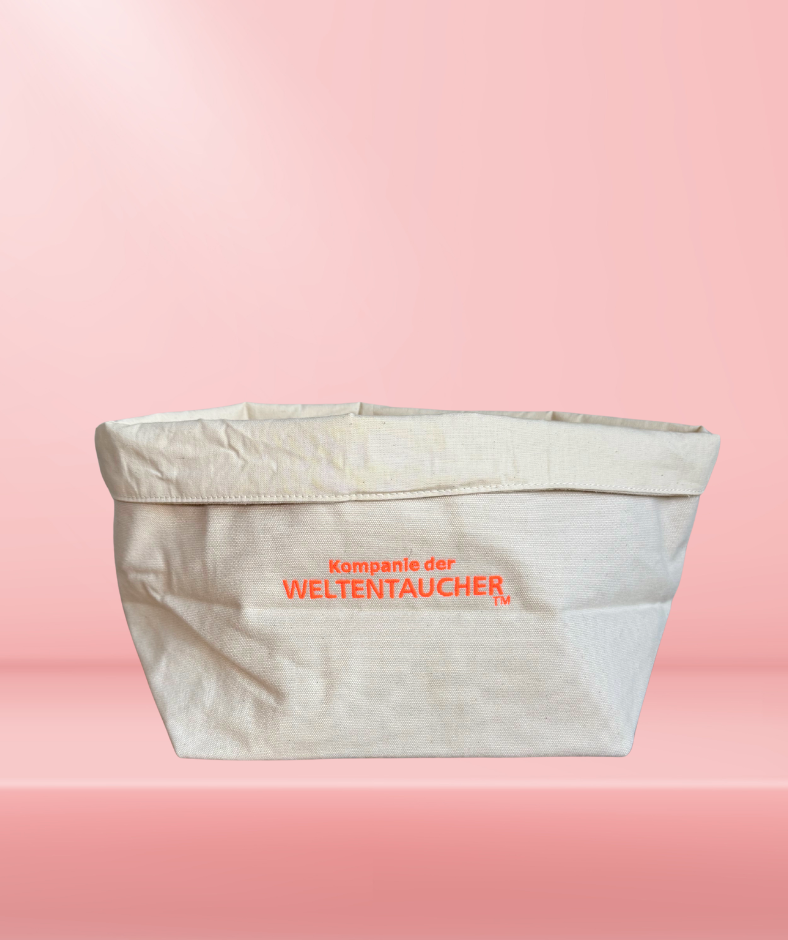 Brotkorb "Franzbrötchen Orange"