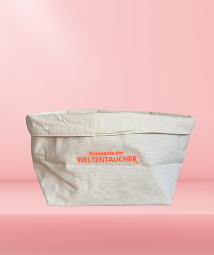 Brotkorb "Franzbrötchen Orange"