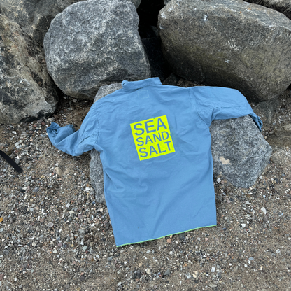 Bluse blau "Sea Sand Salt"