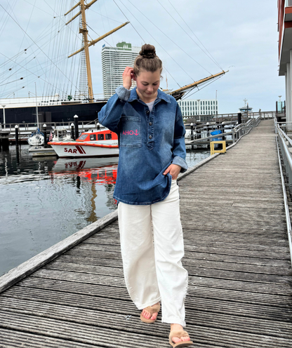 Denimhemd / Overshirt "Ahoi"
