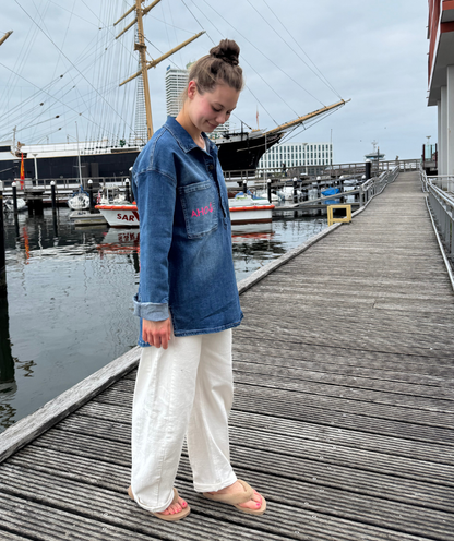 Denimhemd / Overshirt "Ahoi"