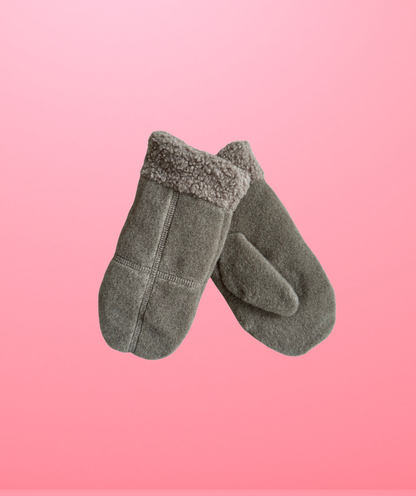 Fausthandschuhe Teddy "Beige"